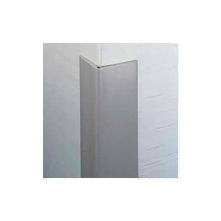 Pawling Flexible Vinyl Corner Guard, 2-1/2" Wings, 3/16" Radius, 4'H, Yellow, Heavy Duty Flexible Vinyl CG-3-4-12